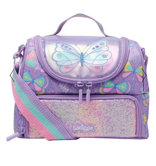 Flutter Double Decker Lunch Box With Strap